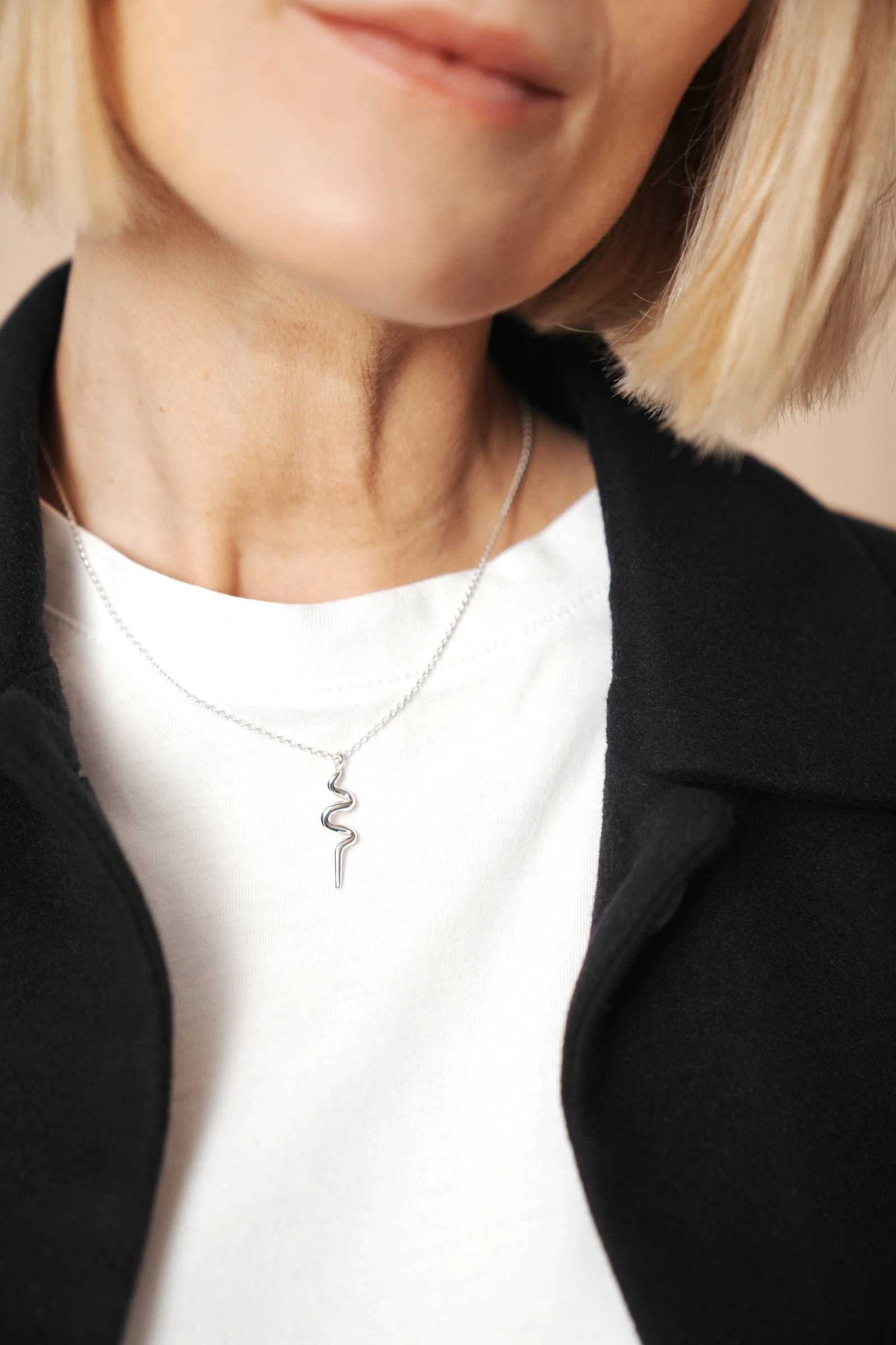 Silver necklace