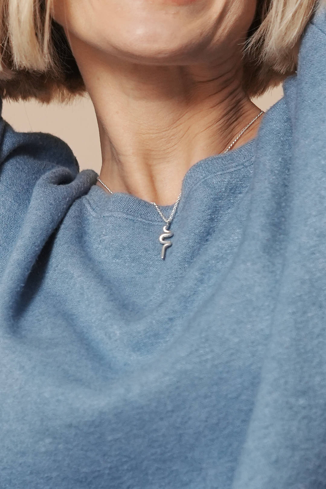 Silver necklace