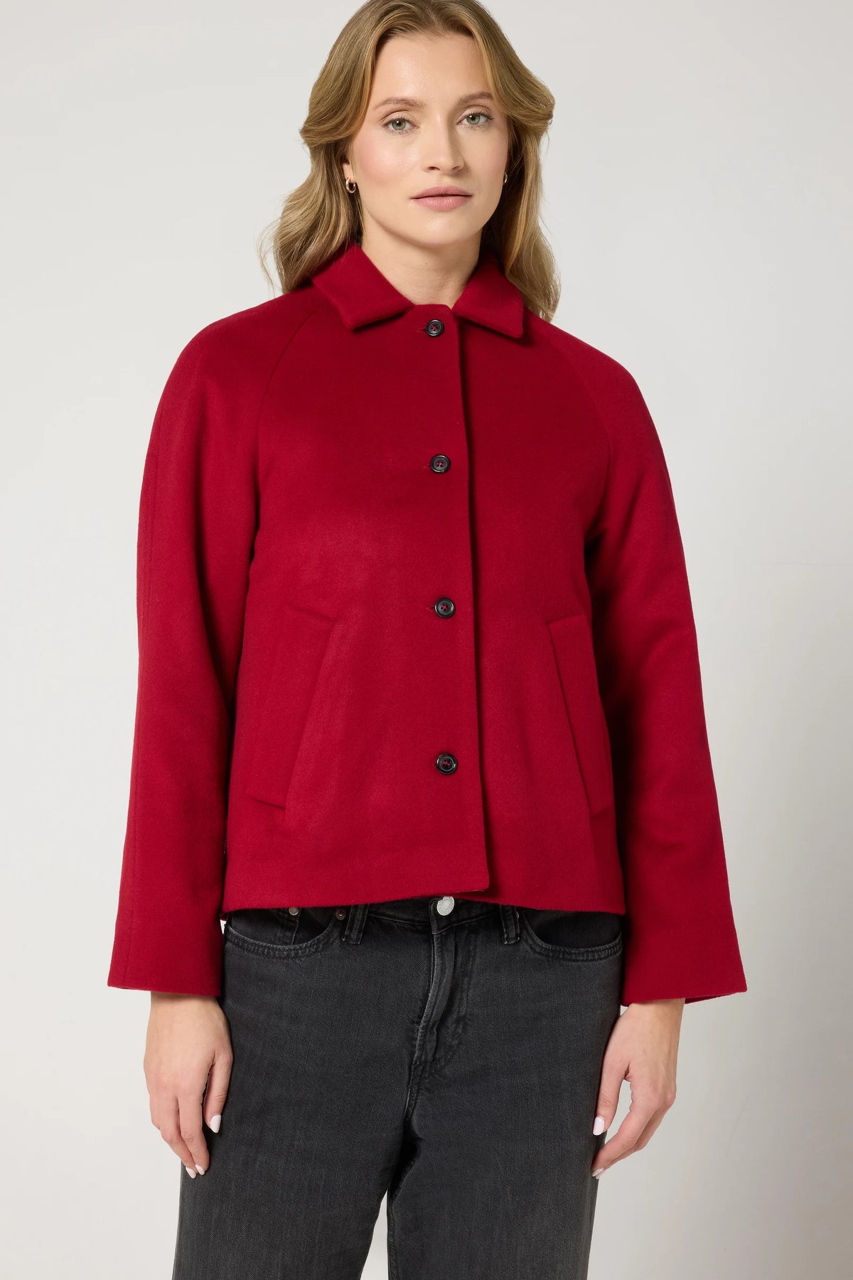 Jacke MALA aus Schurwolle und Kaschmir