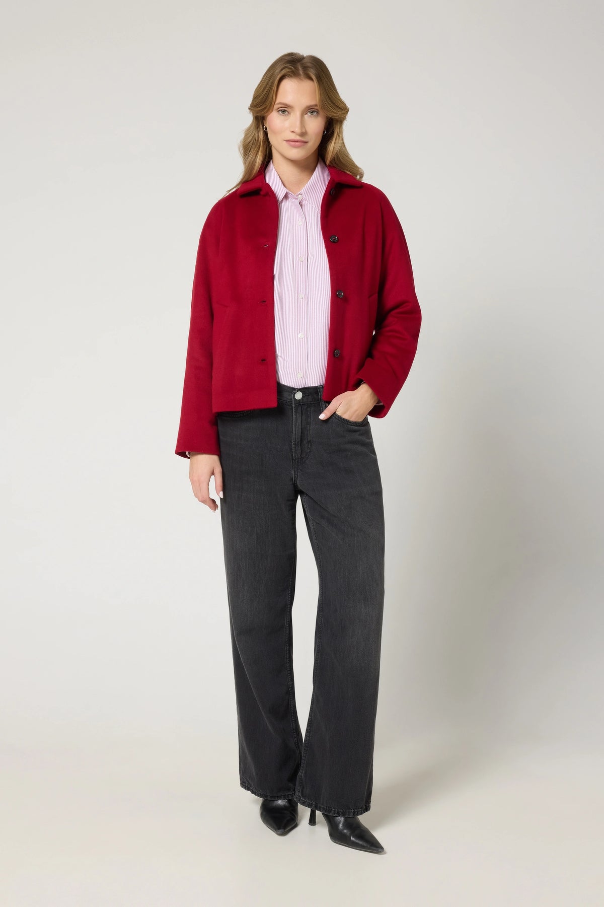 Jacke MALA aus Schurwolle und Kaschmir