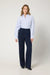 DARK BLUE WHITE STRIPES